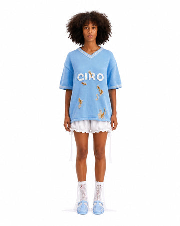 Knitted T-shirt