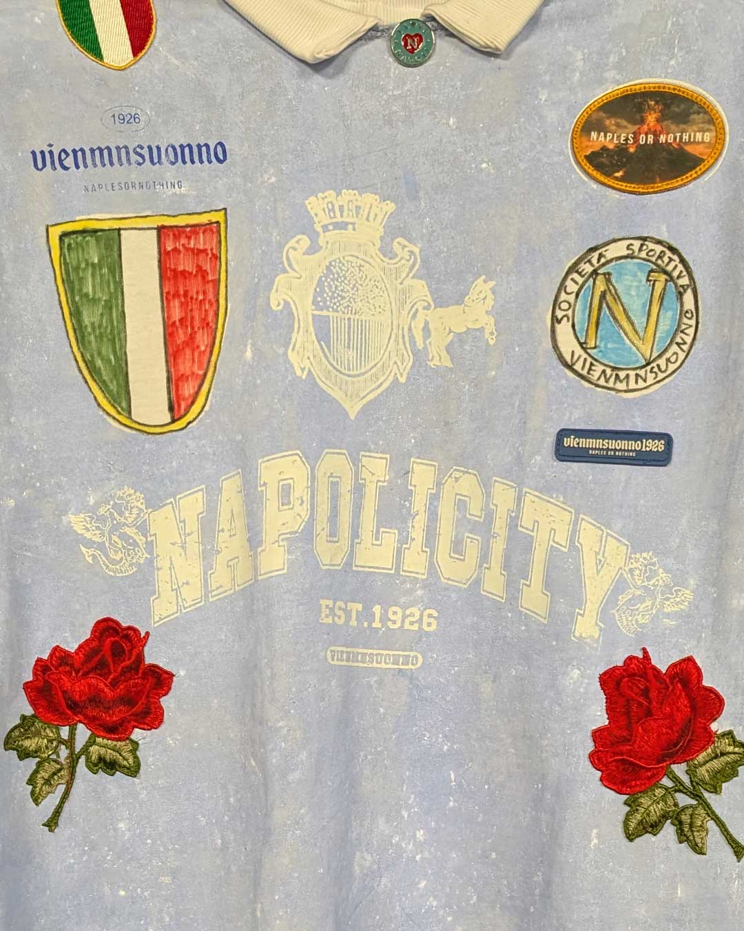 T-shirt forza azzurri