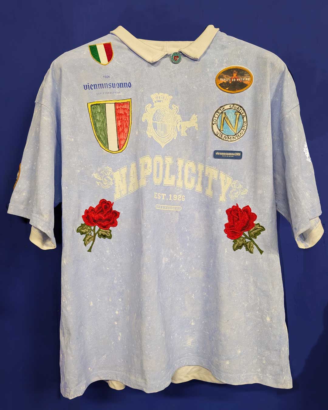 T-shirt forza azzurri