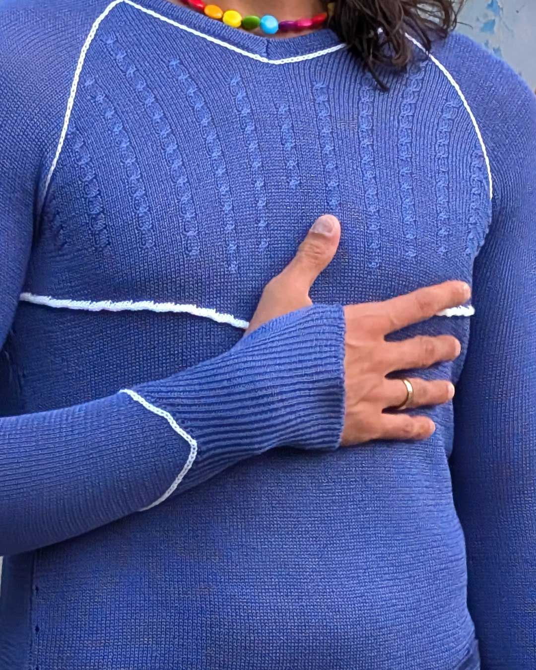 Longsleeve tecnica in maglieria