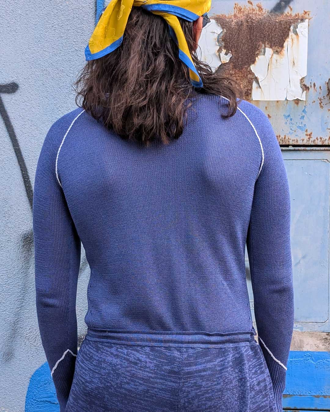 Longsleeve tecnica in maglieria