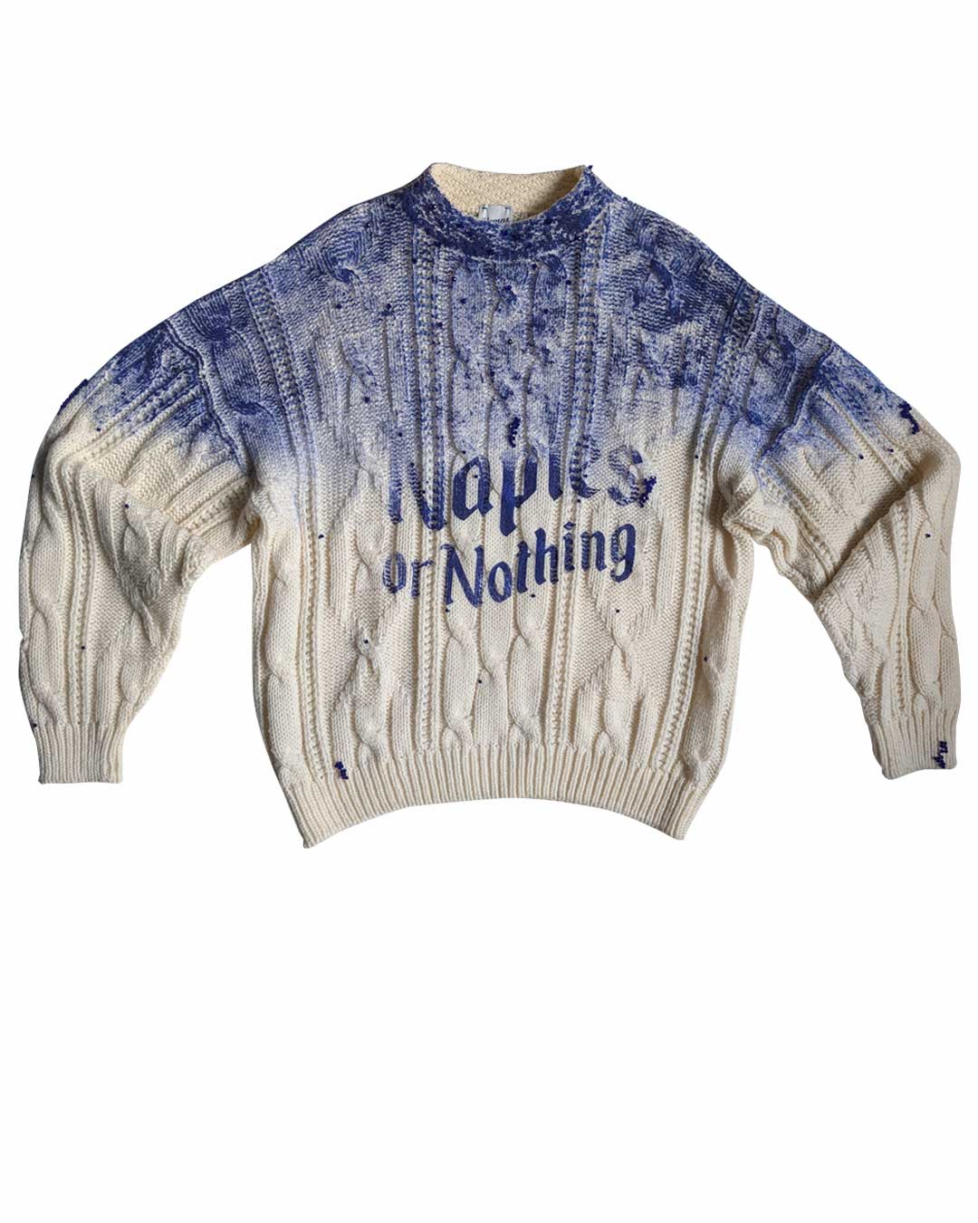 Maglione Naples or nothing crystal