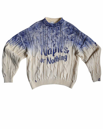 Maglione Naples or nothing crystal