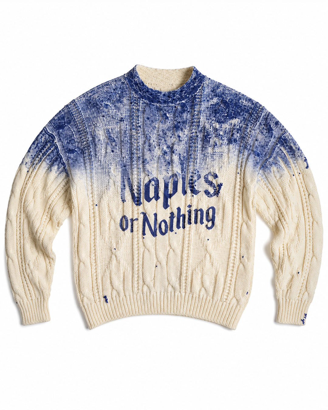 Maglione Naples or nothing crystal