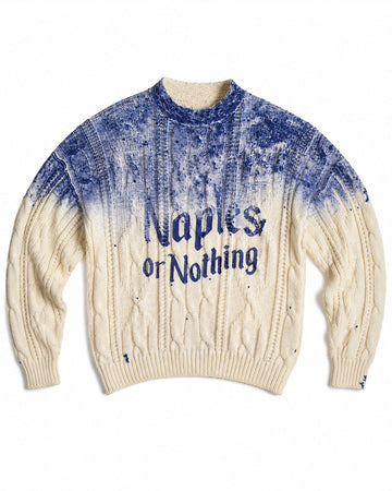 Maglione Naples or nothing crystal