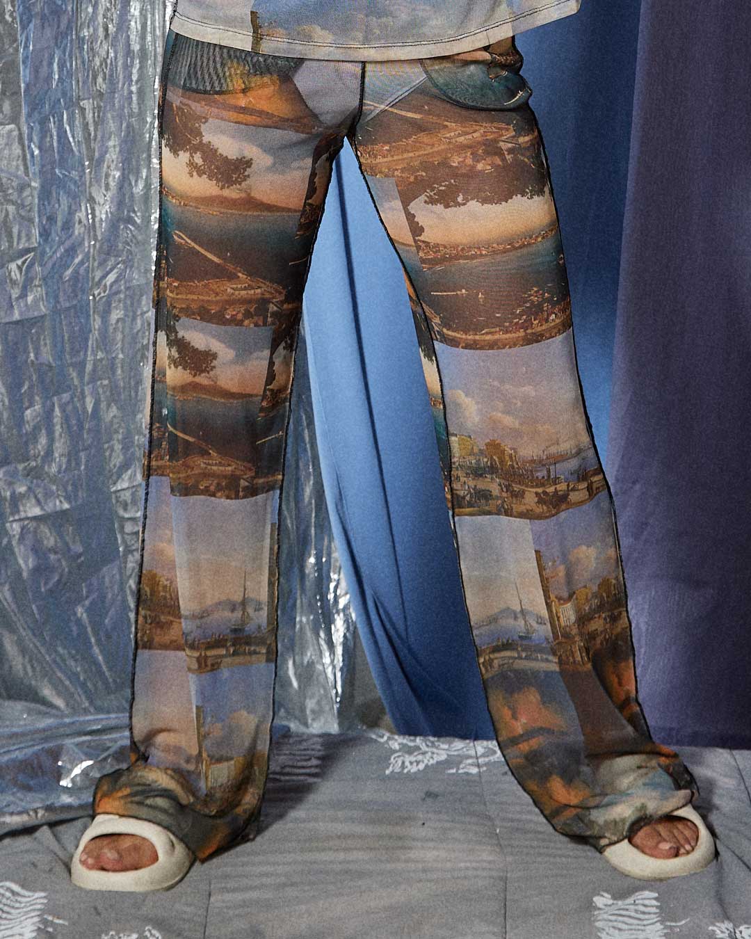 PANTALONE MESH NAPOLI ANTICA