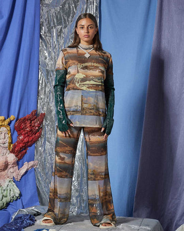 Turtleneck mesh napoli antica