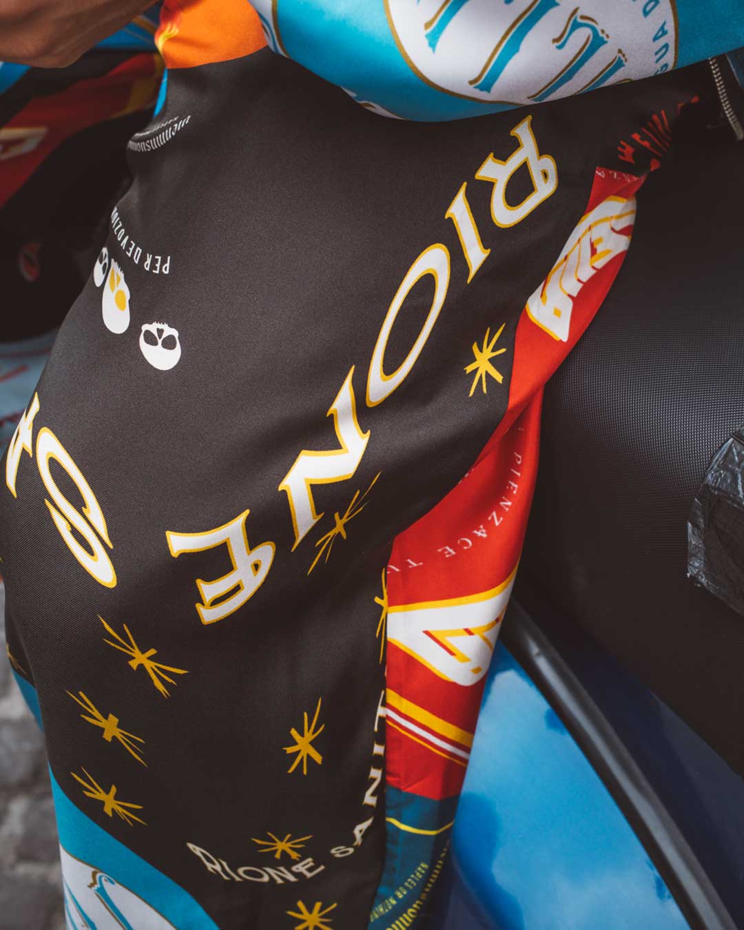 Pantalone seta quartieri