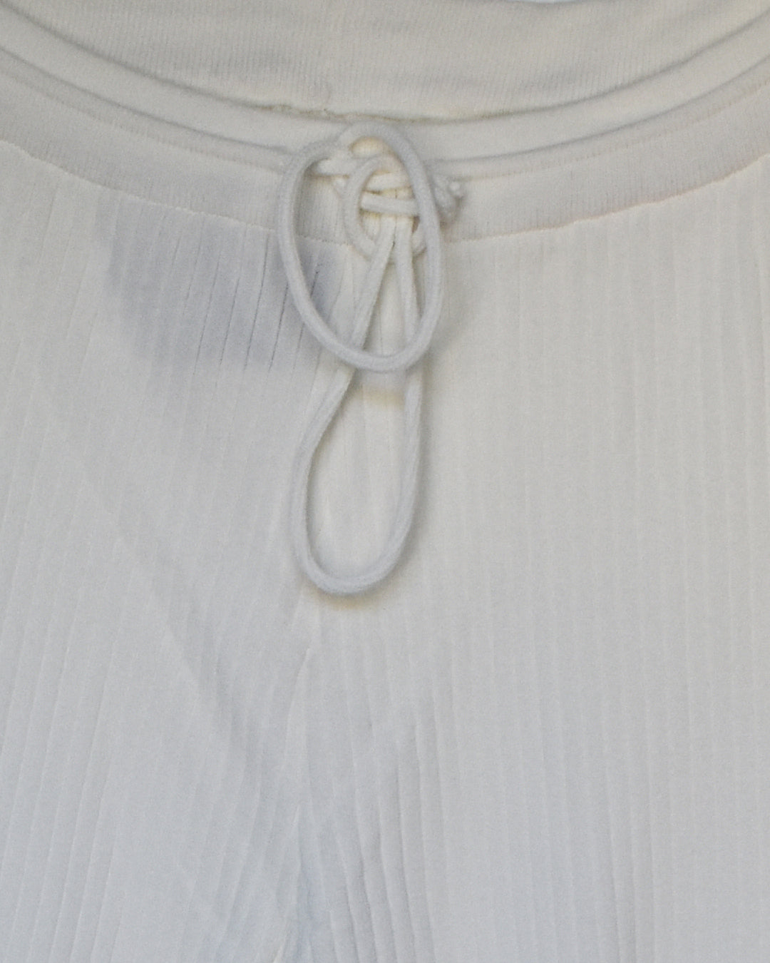 Pantalone a coste con gonna