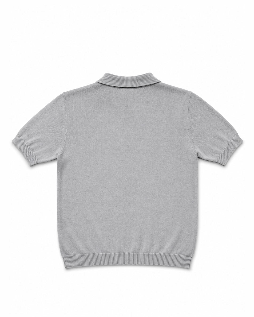 "Saluti da Napoli or nothing" knitted polo shirt