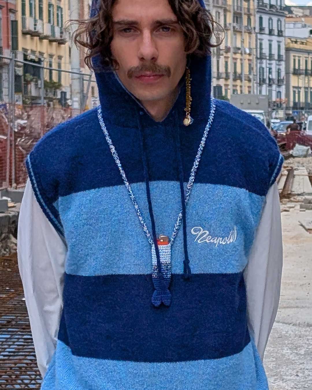 Porta accendino sirena in maglia