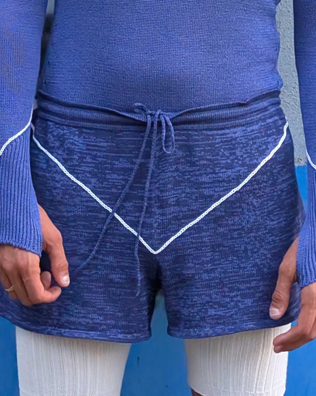 Shorts tecnici in maglieria