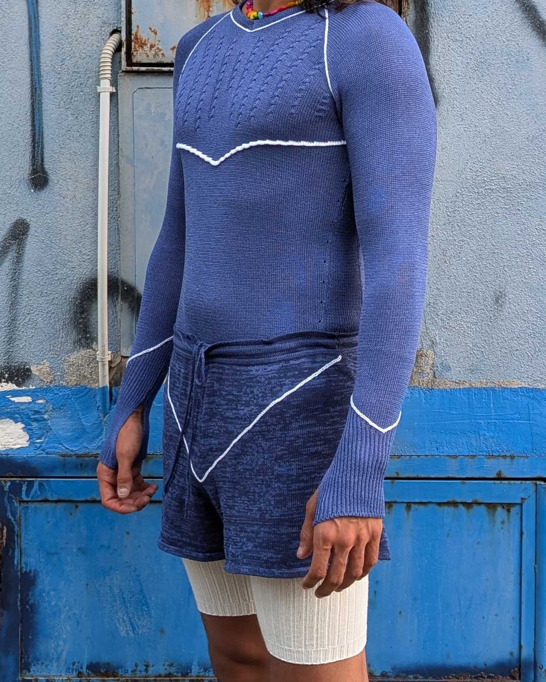 Shorts tecnici in maglieria