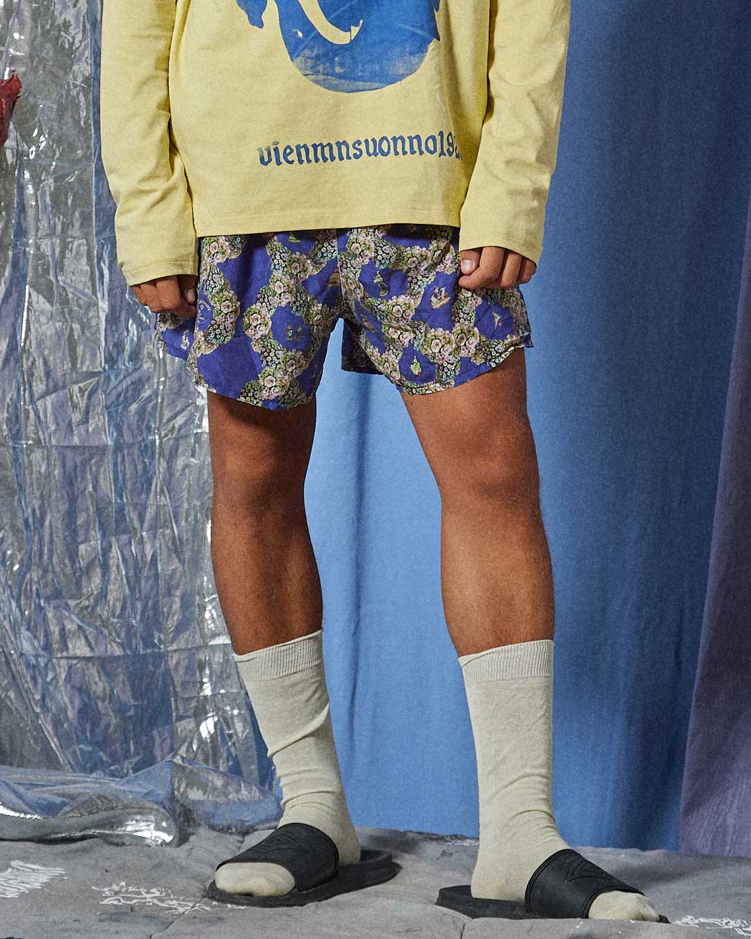 Short capodimonte seta