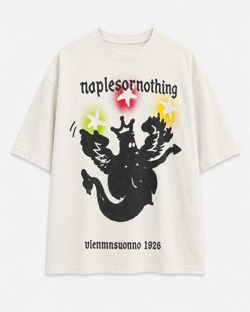 Lieggio tee siren graffiti spray