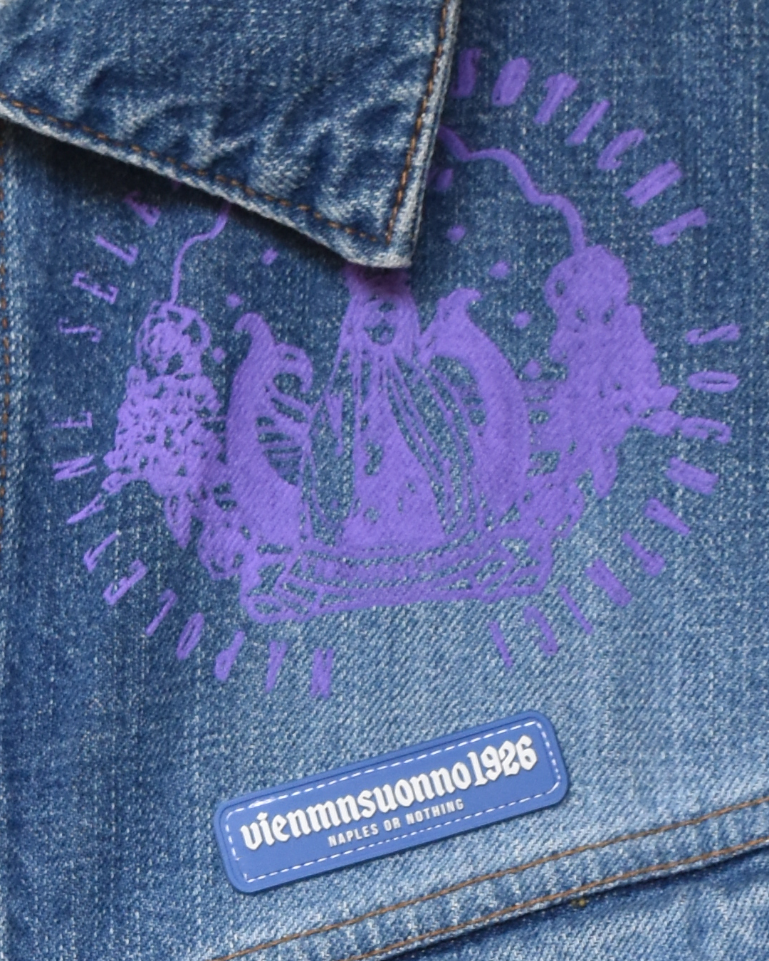 Smanicato in jeans selezioni esotiche