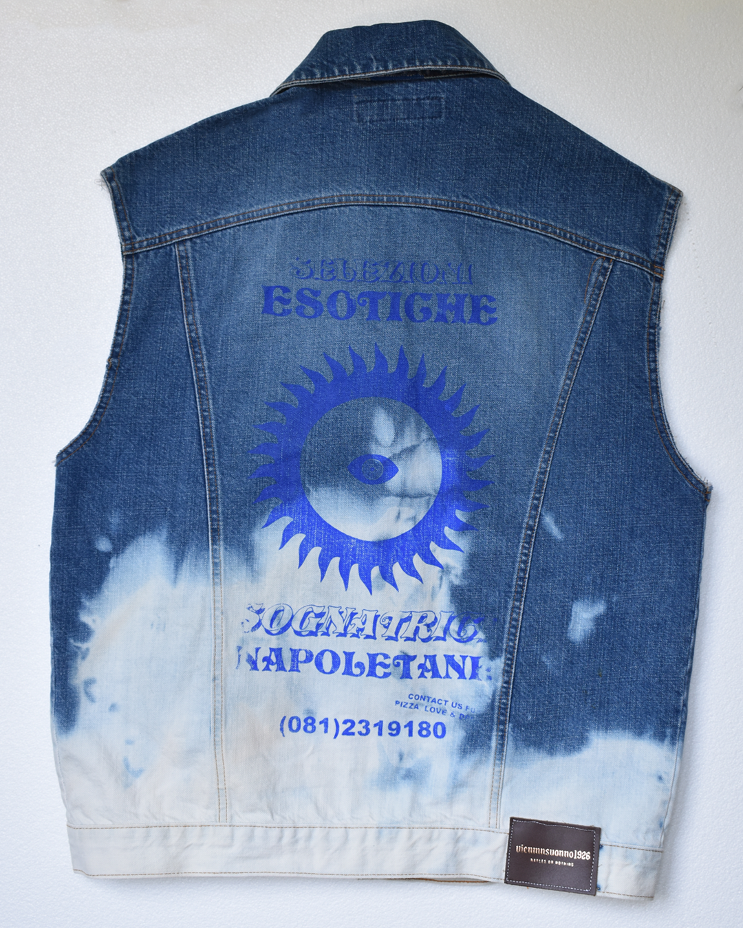 Smanicato in jeans selezioni esotiche