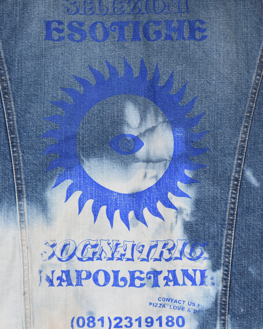 Smanicato in jeans selezioni esotiche