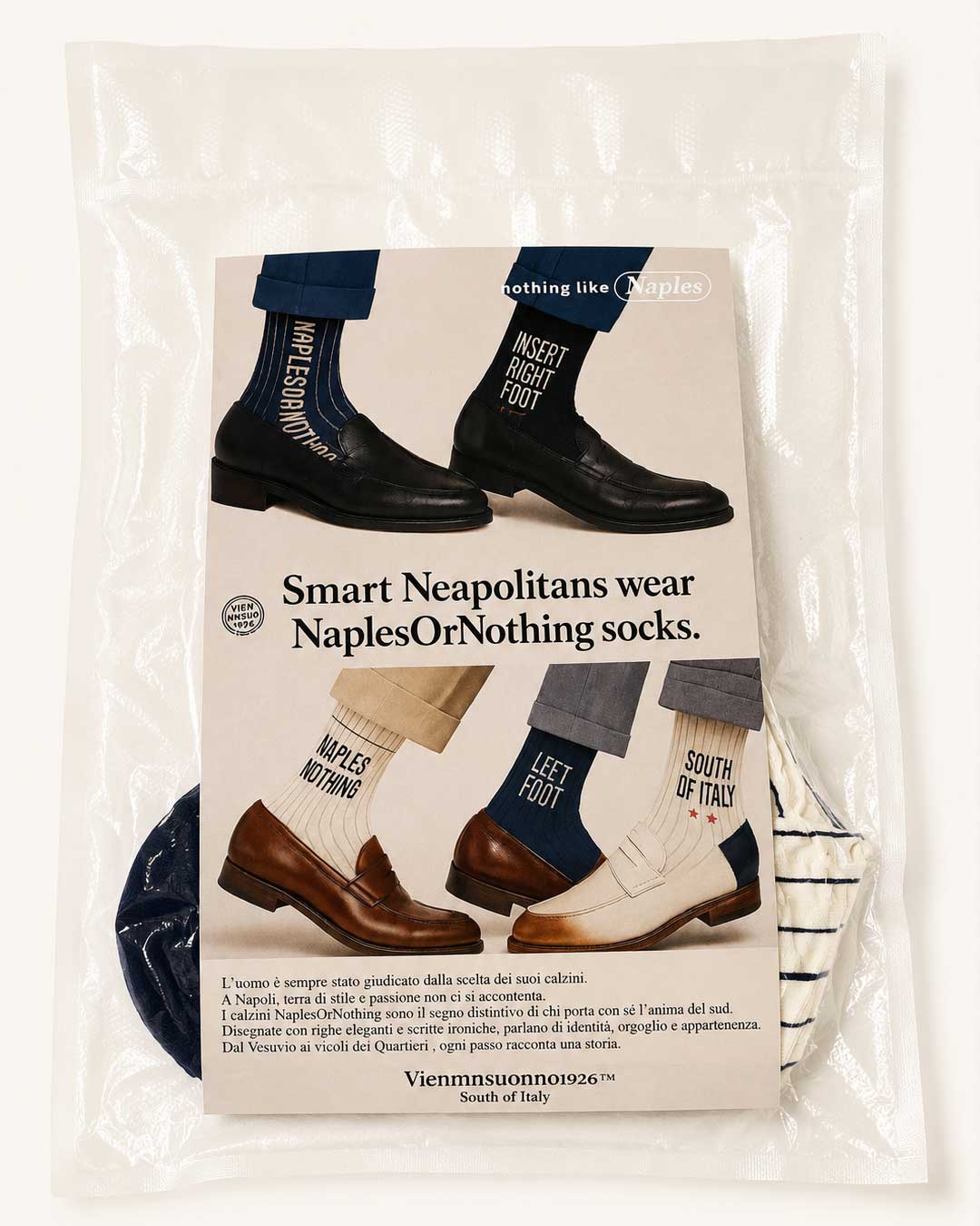 Off-white striped socks