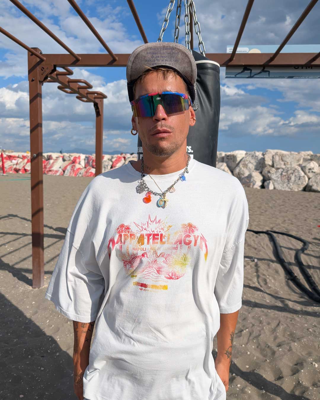 T-shirt Mappatella Gym multicolor