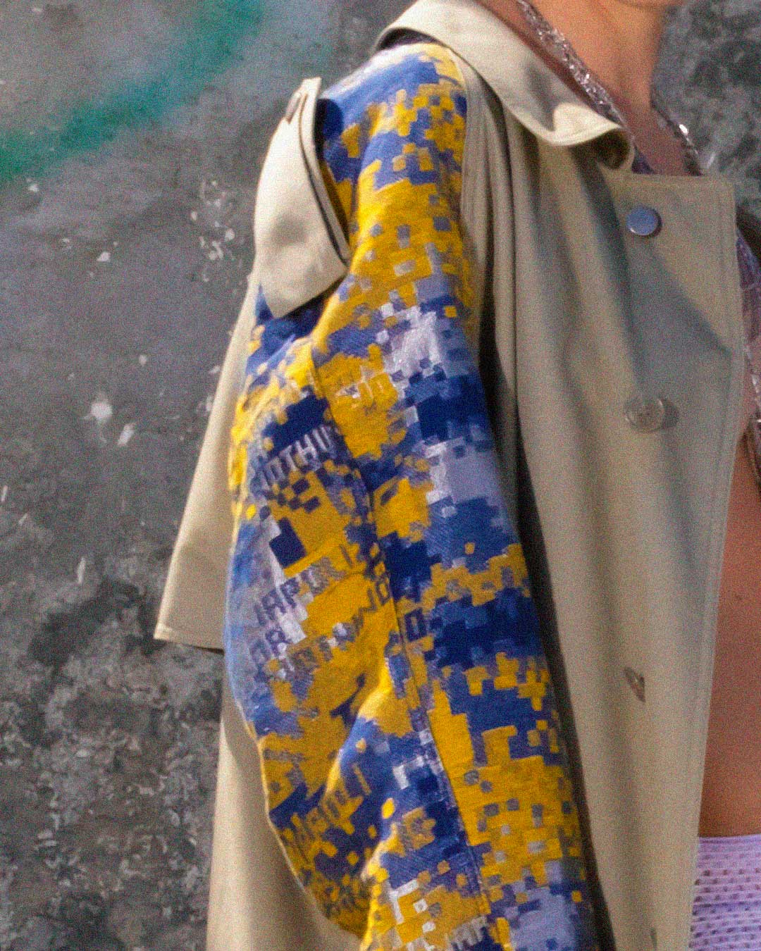 Trench coat matercamo naples or nothing