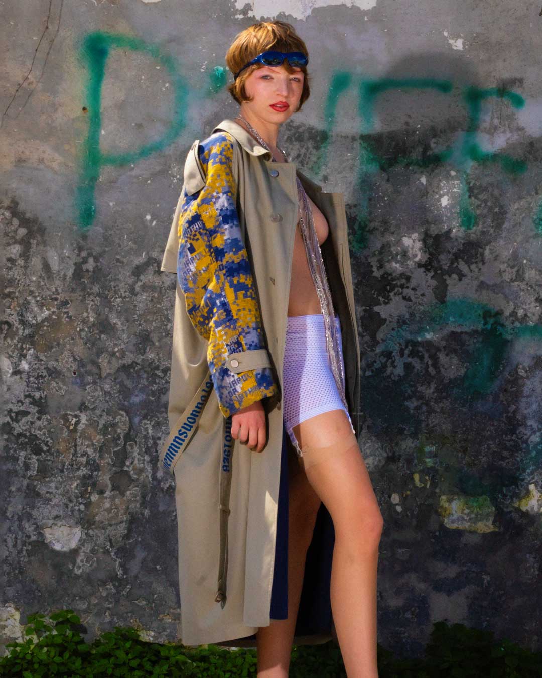 Trench coat matercamo naples or nothing