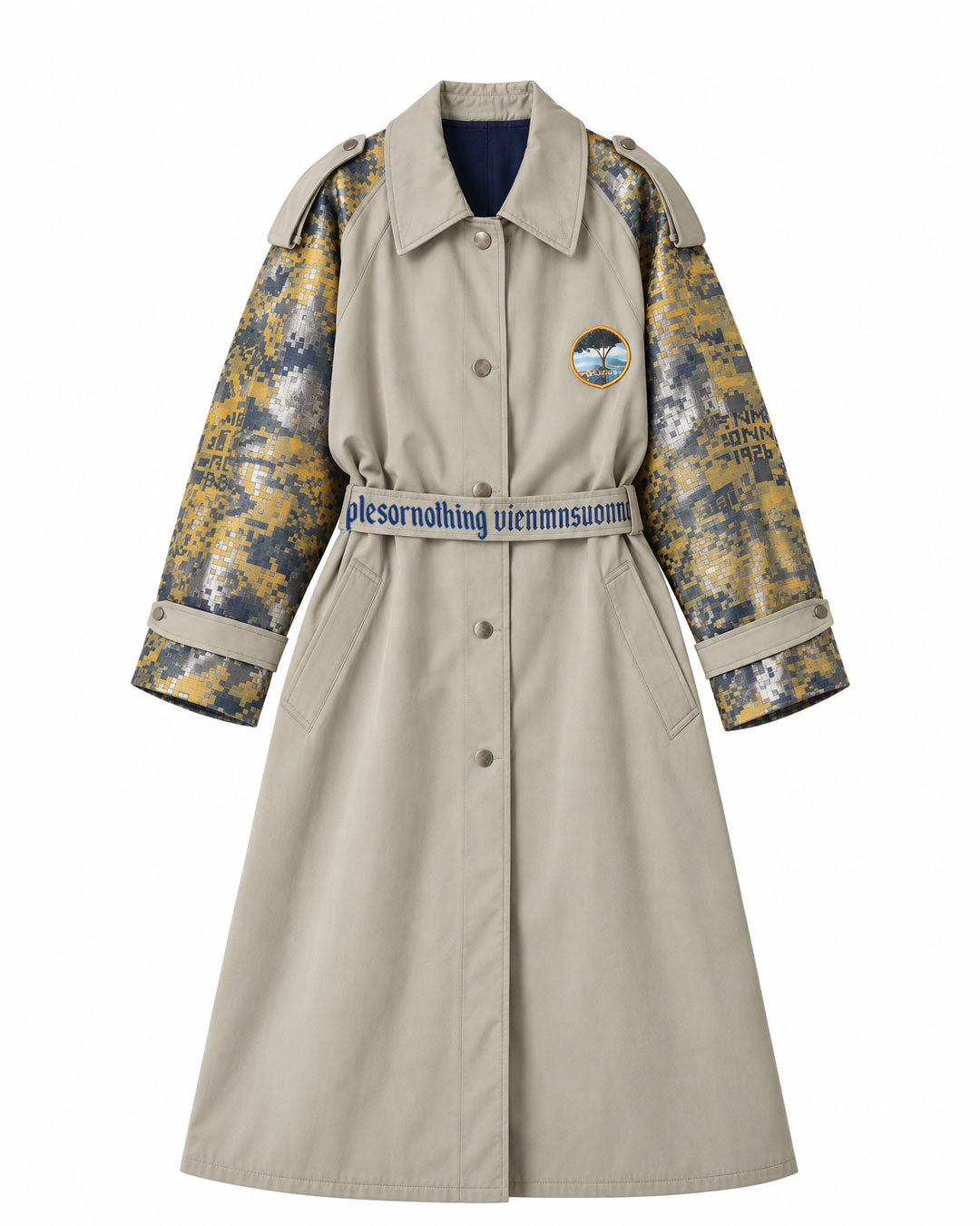 Trench coat matercamo naples or nothing