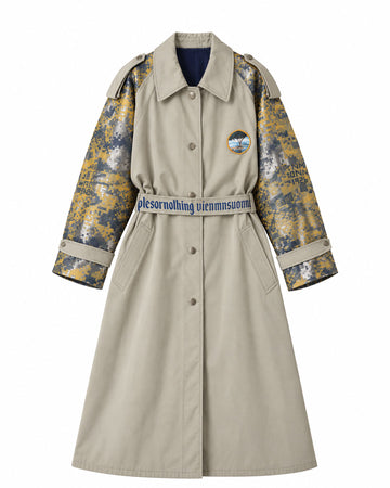 Trench coat quilted Naples or nothing