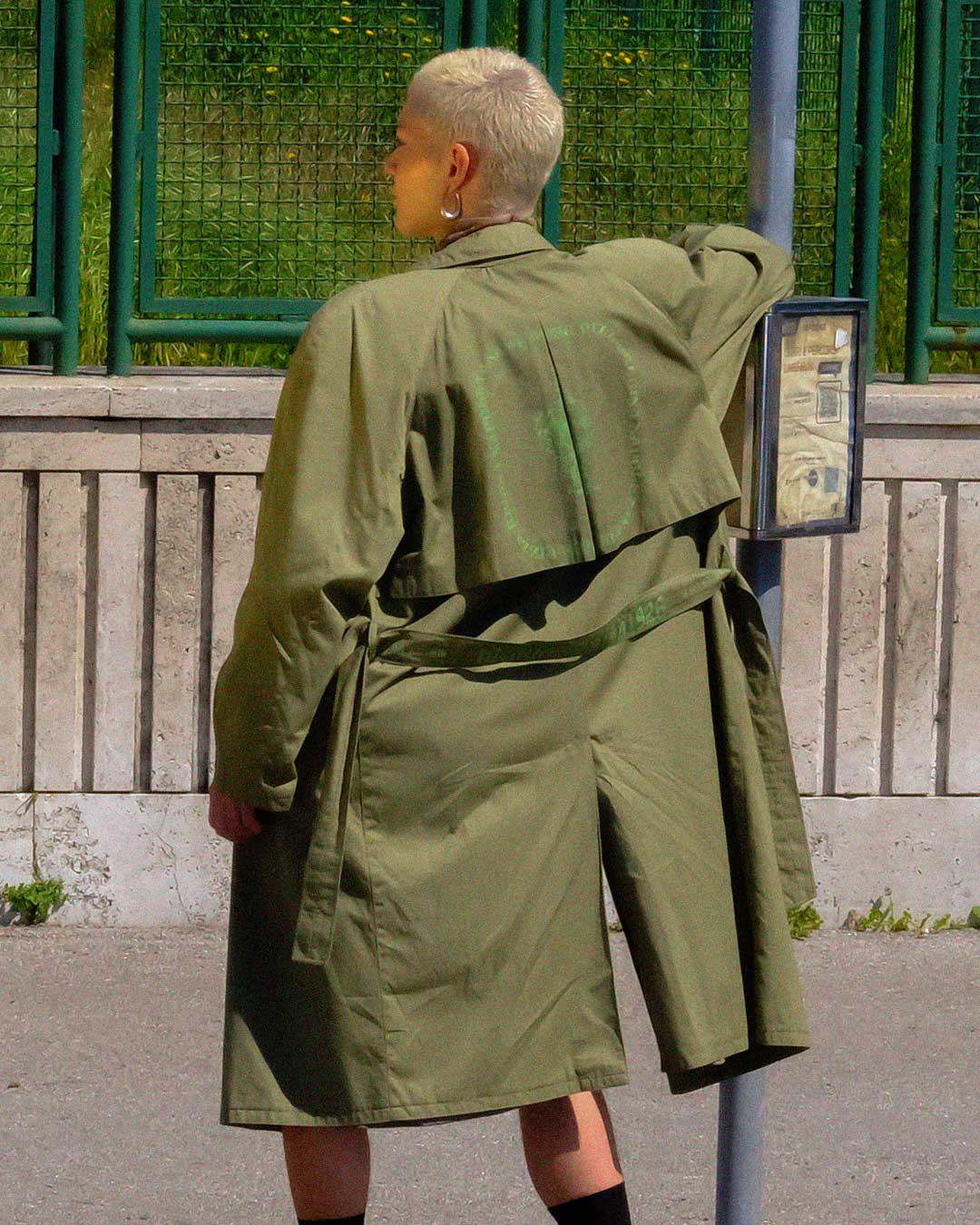 Trench green maria