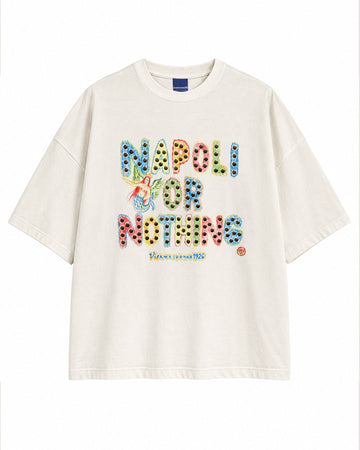 Lavandaia tee Napoli or nothing borchie handmade